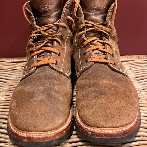 John Lofgren M-43 Service Shoes in Horween Natural Chromexcel Roughout