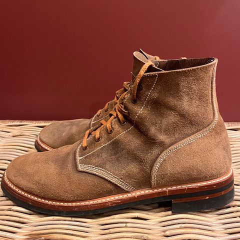 John Lofgren M-43 Service Shoes in Horween Natural Chromexcel Roughout