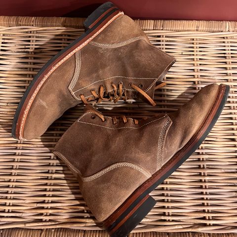 John Lofgren M-43 Service Shoes in Horween Natural Chromexcel Roughout