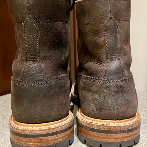 Tricker's x Division Road Dean Boot in C.F. Stead Bronze Unicorn Elk