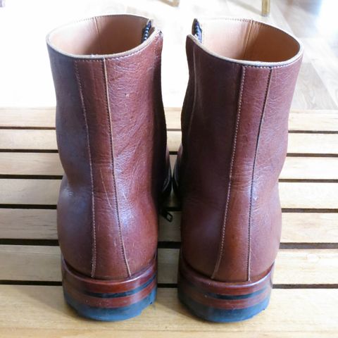 Briselblack The Stride Side Zip Boots in C.F. Stead Dragon's Blood Kudu
