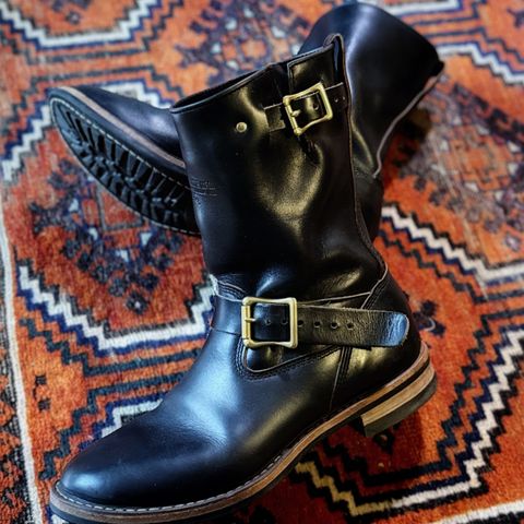 White's Max Schaaf 4Q x White's Engineer in Horween Black Chromexcel