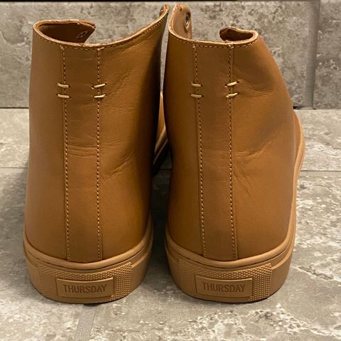 Thursday Premier High Top in Natural Vachetta