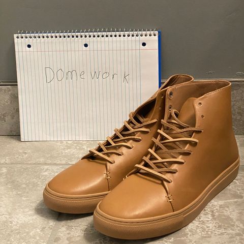 Thursday Premier High Top in Natural Vachetta