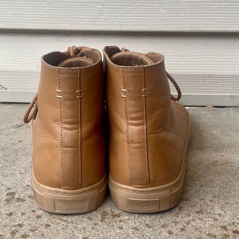 Thursday Premier High Top in Natural Vachetta