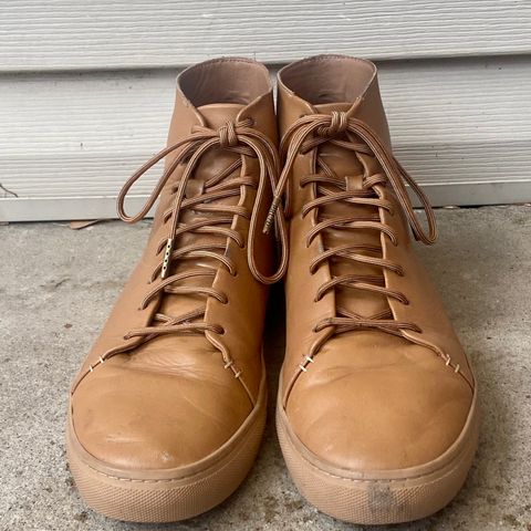 Thursday Premier High Top in Natural Vachetta