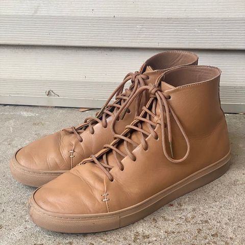 Thursday Premier High Top in Natural Vachetta