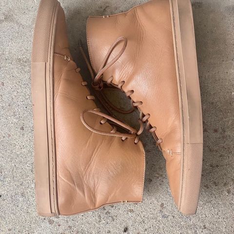 Thursday Premier High Top in Natural Vachetta