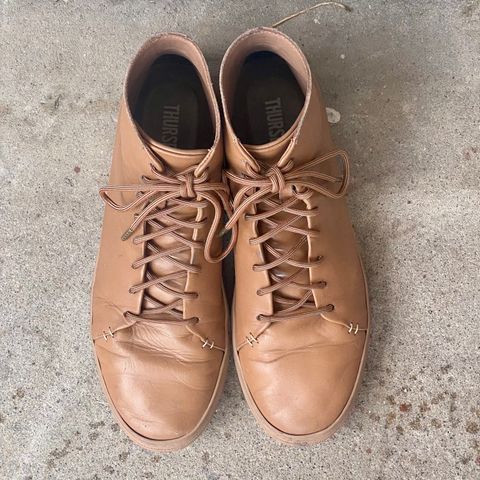 Thursday Premier High Top in Natural Vachetta