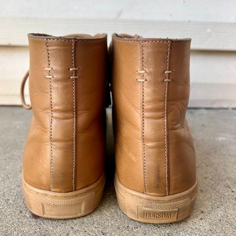 Thursday Premier High Top in Natural Vachetta