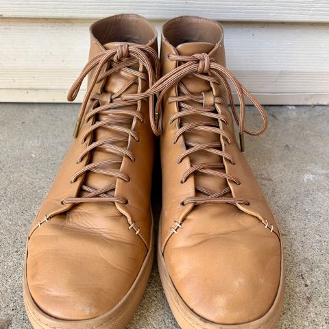 Thursday Premier High Top in Natural Vachetta