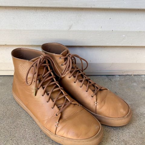 Thursday Premier High Top in Natural Vachetta