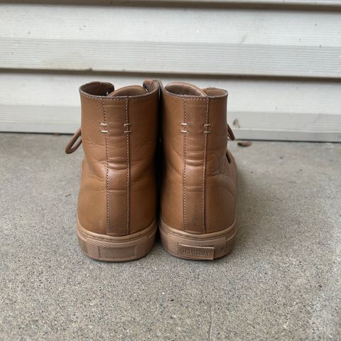 Thursday Premier High Top in Natural Vachetta