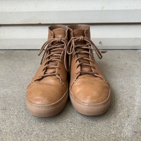 Thursday Premier High Top in Natural Vachetta