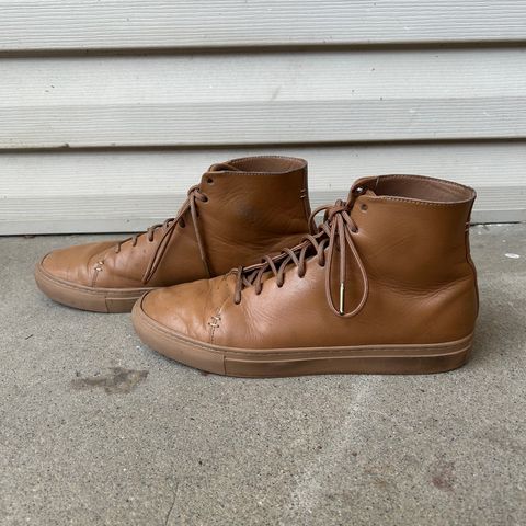 Thursday Premier High Top in Natural Vachetta