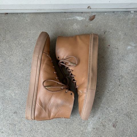 Thursday Premier High Top in Natural Vachetta