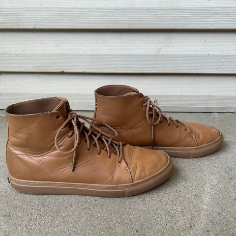Thursday Premier High Top in Natural Vachetta