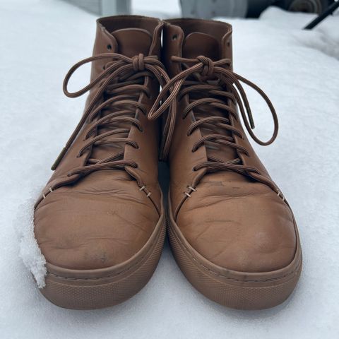 Thursday Premier High Top in Natural Vachetta