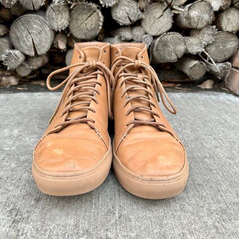 Thursday Premier High Top in Natural Vachetta