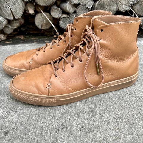 Thursday Premier High Top in Natural Vachetta