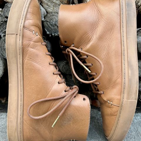Thursday Premier High Top in Natural Vachetta