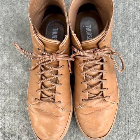 Thursday Premier High Top in Natural Vachetta