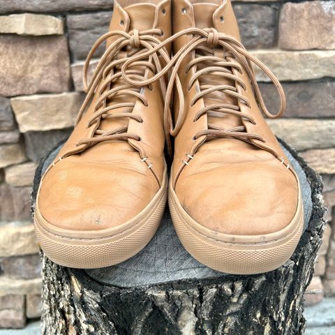 Thursday Premier High Top in Natural Vachetta