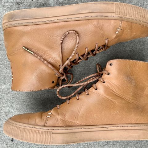 Thursday Premier High Top in Natural Vachetta