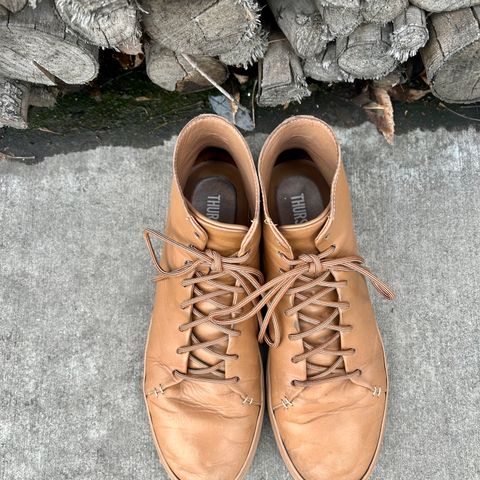 Thursday Premier High Top in Natural Vachetta