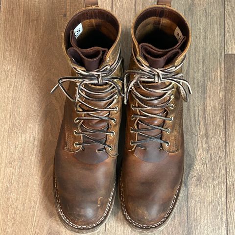 Nicks Traveler in Horween Orange Predator