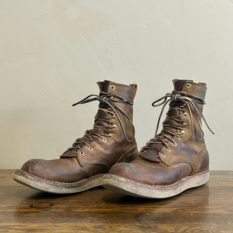 Nicks Traveler in Horween Orange Predator