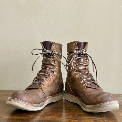 Nicks Traveler in Horween Orange Predator