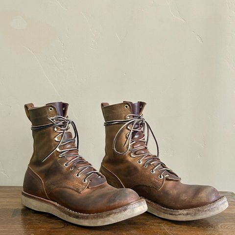 Nicks Traveler in Horween Orange Predator