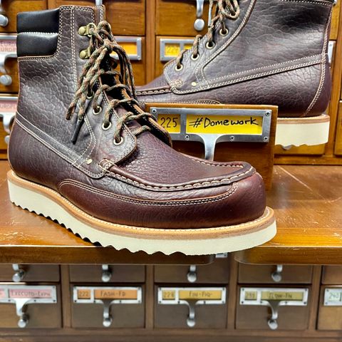 Grant Stone Field Boot in Seidel Walnut Bison