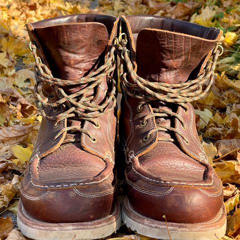 Grant Stone Field Boot in Seidel Walnut Bison