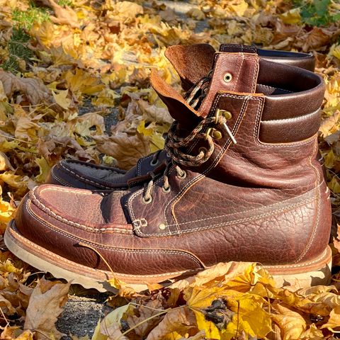 Grant Stone Field Boot in Seidel Walnut Bison