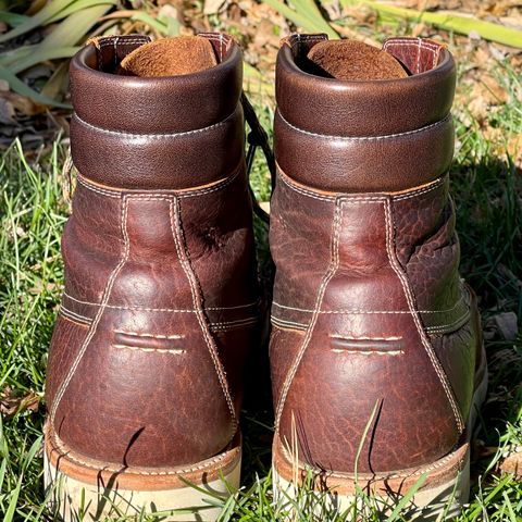 Grant Stone Field Boot in Seidel Walnut Bison