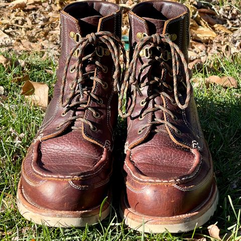 Grant Stone Field Boot in Seidel Walnut Bison