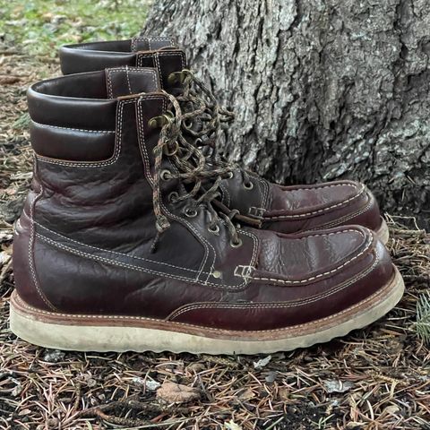 Grant Stone Field Boot in Seidel Walnut Bison