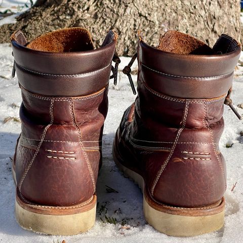 Grant Stone Field Boot in Seidel Walnut Bison