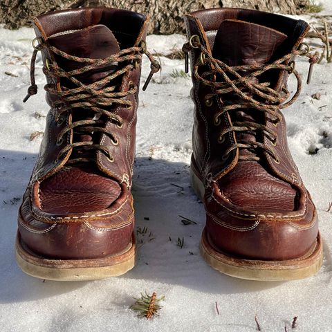 Grant Stone Field Boot in Seidel Walnut Bison
