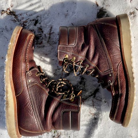 Grant Stone Field Boot in Seidel Walnut Bison