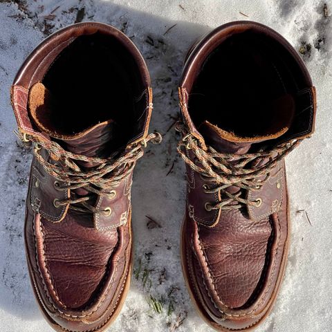 Grant Stone Field Boot in Seidel Walnut Bison