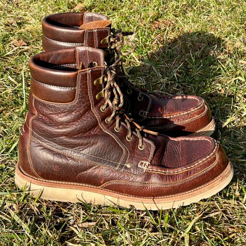Grant Stone Field Boot in Seidel Walnut Bison