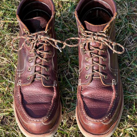 Grant Stone Field Boot in Seidel Walnut Bison