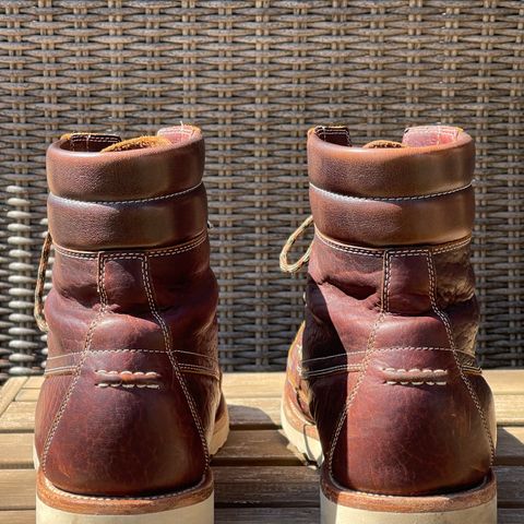 Grant Stone Field Boot in Seidel Walnut Bison