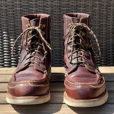 Grant Stone Field Boot in Seidel Walnut Bison