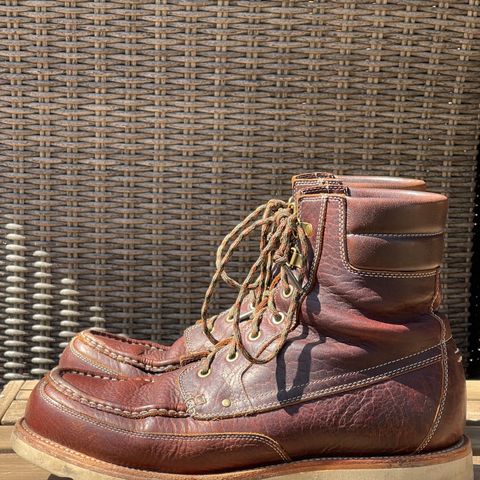 Grant Stone Field Boot in Seidel Walnut Bison