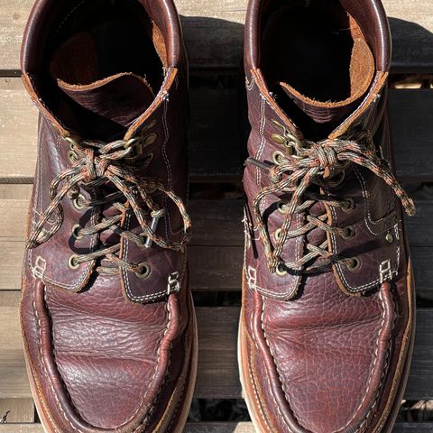 Grant Stone Field Boot in Seidel Walnut Bison