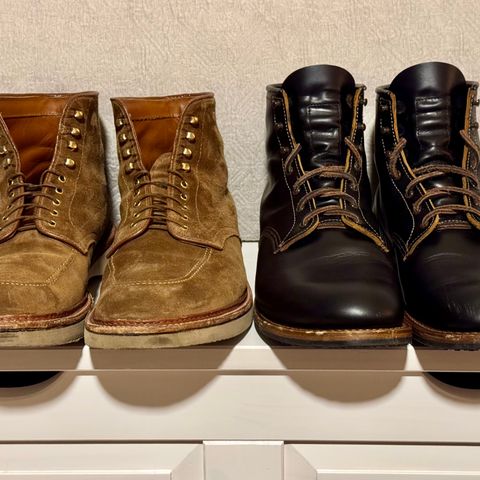 Alden Indy Boot in Snuff Suede